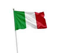 Drapeau 70 × 100 cm en tissu nautique, résistant et aux couleurs vives et aux intempéries. Différentes occasions : Italie, Palestine, Ukraine, Europe, Pirates (Italie)