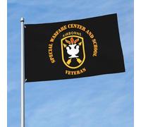 Drapeau 90X150cm, 3e bataillon du génie de combat Double Couture Drapeaux avec œillets Bannière Extérieure pour Balcon Décorations Maison