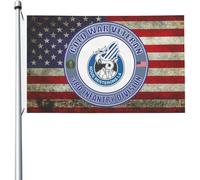 Drapeau 90X150cm, Écusson d'unité de la 3e division d'infanterie de l'armée américaine de la guerre froide, vétéran Couleurs Vives Drapeaux Renforcé Bannière Extérieure pour Décorations Fête