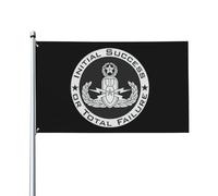 Drapeau 90X150cm, Succès initial ou échec total Personnalisé Drapeaux Double Couture Suspendus Fanion pour Restaurant manif Balcon