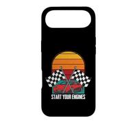 Drapeau à Carreaux pour Les Amateurs de Course de Voitures de Course démarrez Vos Moteurs Coque pour iPhone Air