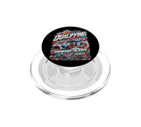 Drapeau à Carreaux pour Voiture de Course de Qualification PopSockets PopGrip pour MagSafe