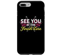 Drapeau à Carreaux « See You at The Finish Line » Coque pour iPhone 7 Plus/8 Plus