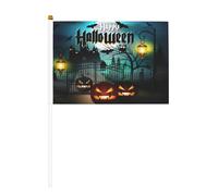 Drapeau à main Hibou Citrouille Happy Halloween Célébration Royal Events BBQ Party Decoration Ports Event Jardin Décorations