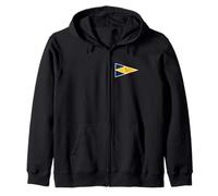 Drapeau à Voile ERAU Eagles Eagles de l'université Embry-Riddle Sweat à Capuche