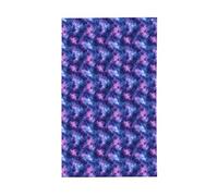 Drapeau abstrait bleu violet tie-dye pour maison, cour, 91 x 152 cm, bannière de vœux avec œillets, décoration d'intérieur ou d'extérieur