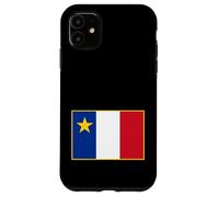 Drapeau acadien des Acadiens Coque pour iPhone 11