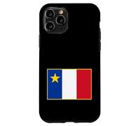 Drapeau acadien des Acadiens Coque pour iPhone 11 Pro