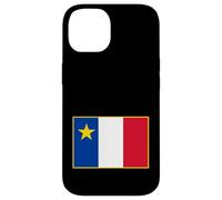Drapeau acadien des Acadiens Coque pour iPhone 14