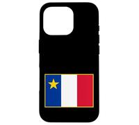 Drapeau acadien des Acadiens Coque pour iPhone 16 Pro