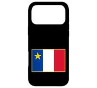 Drapeau acadien des Acadiens Coque pour iPhone 17 Pro Max