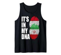 Drapeau ADN Yéménite et iranien mélange Patrimoine Débardeur