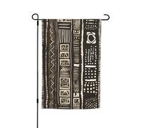 Drapeau africain à imprimé tribal - Plusieurs drapeaux de jardin - Décoration de cour pour patio, porche ou pelouse