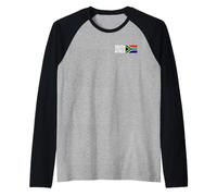Drapeau Afrique du Sud Capetown Johanesburg Pretoria Manche Raglan