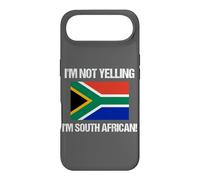 Drapeau Afrique du Sud « I'm Not Yelling » Coque pour iPhone Air
