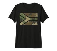 Drapeau Afrique du Sud - Motif Camouflage Africain Safari T-Shirt Haut de Gamme