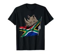 Drapeau Afrique du Sud Racines Afrique du Sud T-Shirt
