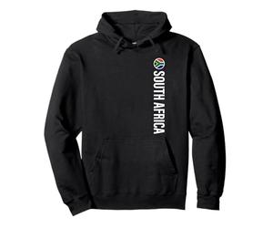 Drapeau Afrique du Sud Vertical Sweat à Capuche