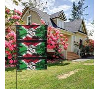 Drapeau aigle du Burundi double face 28 x 40 pouces, décoration extérieure pour jardin