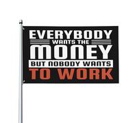 Drapeau « Aime ton prochain » 3 x 5 - Sans exception. Le meilleur drapeau de votre voisin pour votre jardin.