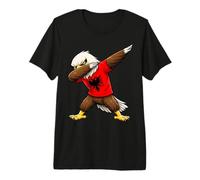 Drapeau albanais Aigle Dab Pose T-Shirt Haut de Gamme