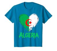 Drapeau Algérie Coeur Fière Algérie T-Shirt