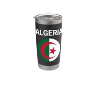 Drapeau Algérie Moderne Gobelet isotherme en acier inoxydable double paroi