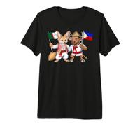 Drapeau Algérie Philippines Racines algériennes philippin T-Shirt Haut de Gamme