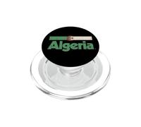 Drapeau Algérie Rétro Afrique Algérie Blanc PopSockets PopGrip pour MagSafe