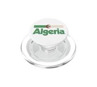Drapeau Algérie Rétro Afrique Algérie Blanc PopSockets PopGrip pour MagSafe