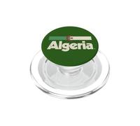 Drapeau Algérie Rétro Afrique Algérie Blanc PopSockets PopGrip pour MagSafe