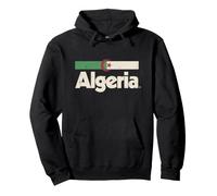 Drapeau Algérie Rétro Afrique Algérie Sweat à Capuche