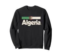 Drapeau Algérie Rétro Afrique Algérie Sweatshirt