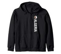 Drapeau Algérie Vertical Sweat à Capuche