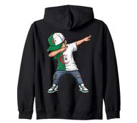 Drapeau algérien Dab Boy Croissant étoile Algérie Pride Sweat à Capuche