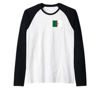 Drapeau algérien de l'Algérie Manche Raglan