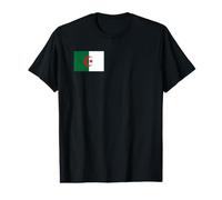 Drapeau algérien de l'Algérie T-Shirt Graphique avec Valeur