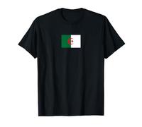 Drapeau algérien de l'Algérie T-Shirt Graphique avec Valeur