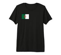 Drapeau algérien de l'Algérie T-Shirt Haut de Gamme