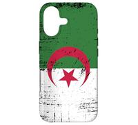 Drapeau algérien Vintage Drapeau algérien rétro Coque pour iPhone 17