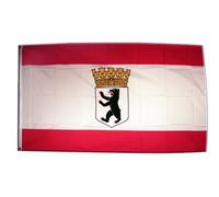 Drapeau Allemagne Berlin Ours avec couronne - 60 x 90 cm
