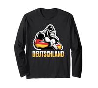 Drapeau Allemagne Gorille Manche Longue