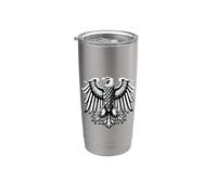Drapeau allemand Aigle Gobelet isotherme en acier inoxydable double paroi