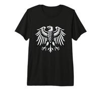 Drapeau Allemand Aigle T-Shirt Haut de Gamme