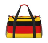 Drapeau allemand. C'est un sac de voyage à main avec une grande capacité et multifonctionnel, un incontournable pour les voyages en plein air