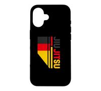 Drapeau Allemand Et Jiu-Jitsu : Combattant Allemand De Coque pour iPhone 16
