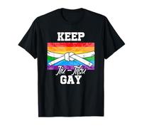 Drapeau allié du Mois de la fierté LGBT gay de Keep Jiu Jitsu T-Shirt