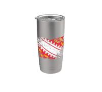 Drapeau Alsacien Vintage Cadeau Alsace Alsacien Alsacienne Gobelet isotherme en acier inoxydable double paroi