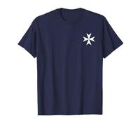 Drapeau Amalfi Maltais Croix Campagne Italie (Double Face) T-Shirt