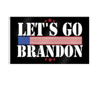 Drapeau américain 2024 - Décoration extérieure - Drapeau du président - Bannière d'élection double face de 0,9 x 1,5 m - Fournitures de pour photo - Décoration d'intérieur